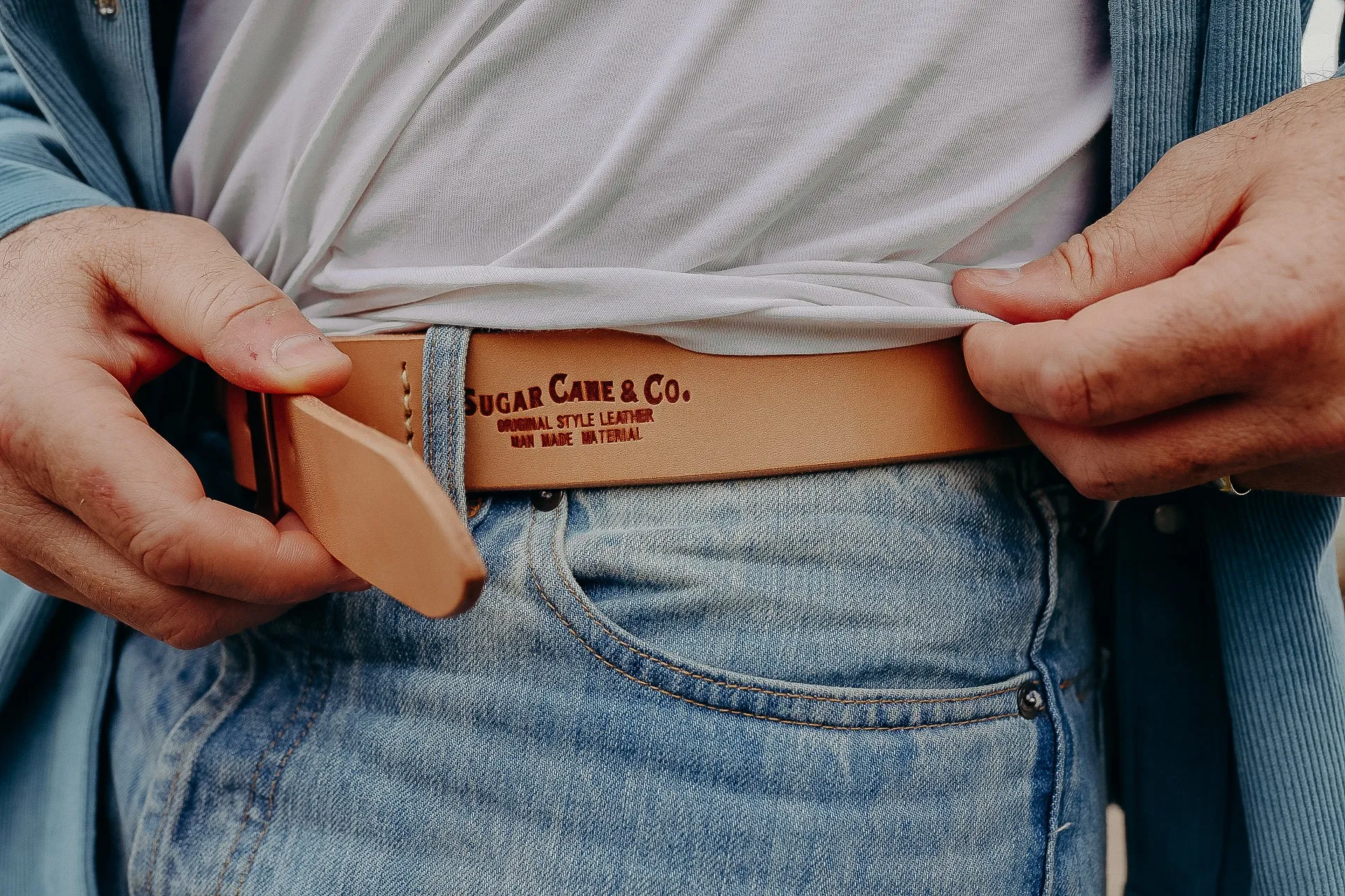 Garrison Belt- Natural (SC02320)