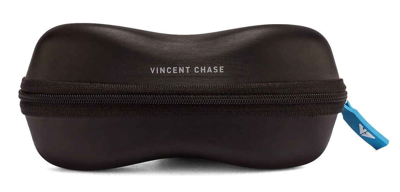 Gold Aviator Full Rim Unisex Sunglasses by Vincent Chase Polarized-130076