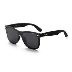 GREY JACK One Piece Retro TR90 Frame Polarized Sunglasses 1918