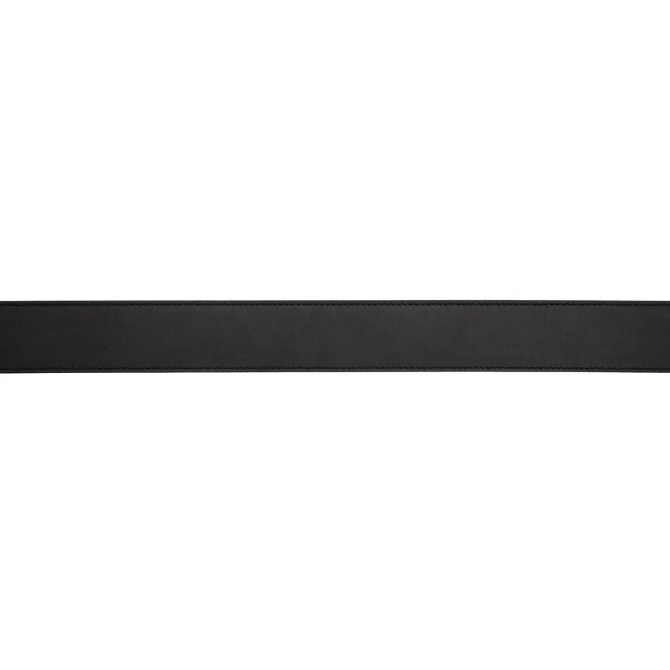 Gucci Black Crystal GG Buckle Belt