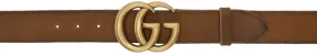 Gucci Brown GG Toscano Belt