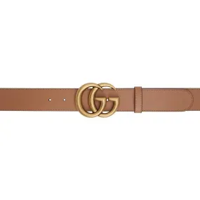 Gucci Tan GG Marmont Belt