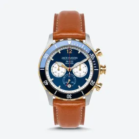 Halyard Sport Chronograph (Blue   Tan)