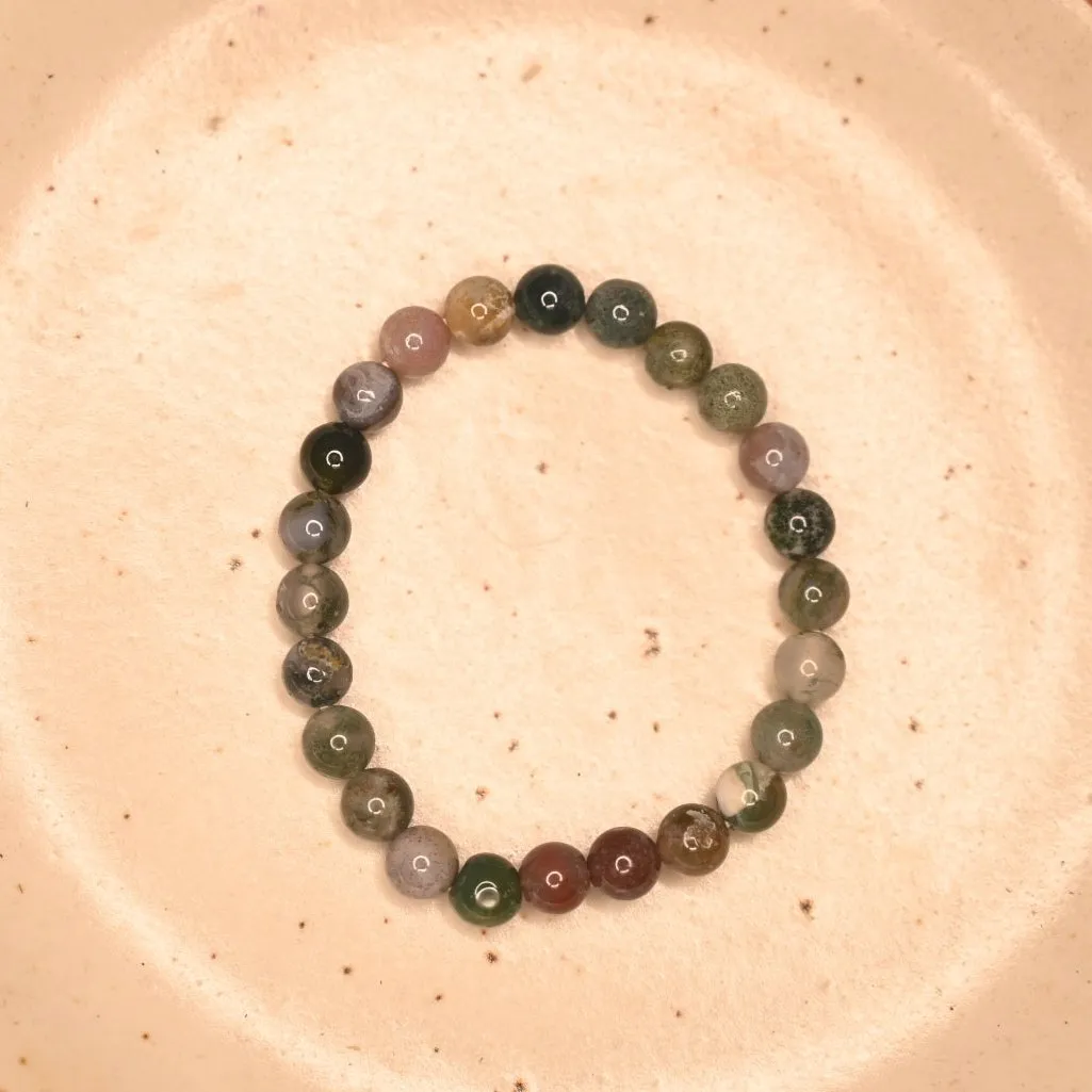 Indian Agate Bracelet