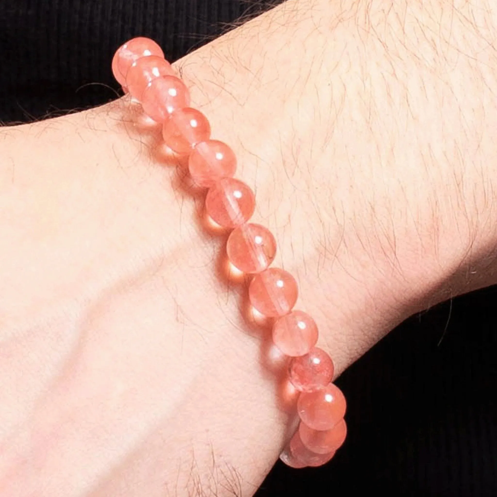 Keven Beaded Watermelon Crystal Bracelet
