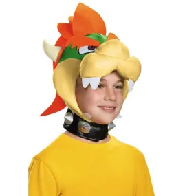 Kids Nintendo Bowser Headpiece Costume Hat