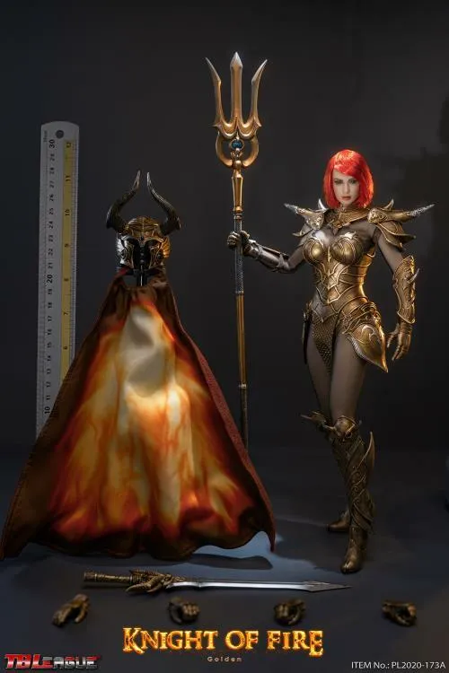 Knight Of Fire - Gold Ver. - Helmet