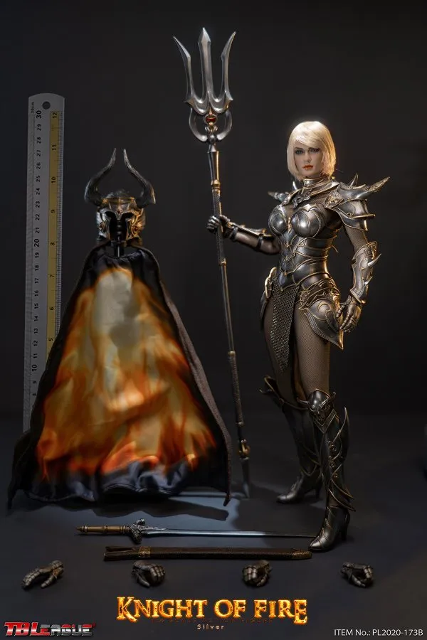 Knight Of Fire - Silver Ver - Helmet