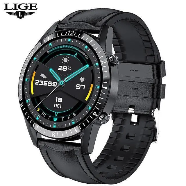 Latest Gifts for Men - Touch Screen Steel Band Luxury Bluetooth Smart Waterproof Sport Activity fitness Watches