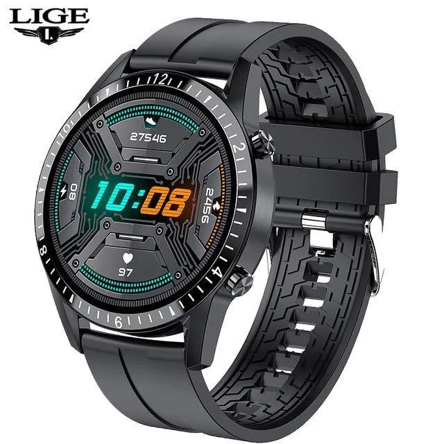 Latest Gifts for Men - Touch Screen Steel Band Luxury Bluetooth Smart Waterproof Sport Activity fitness Watches