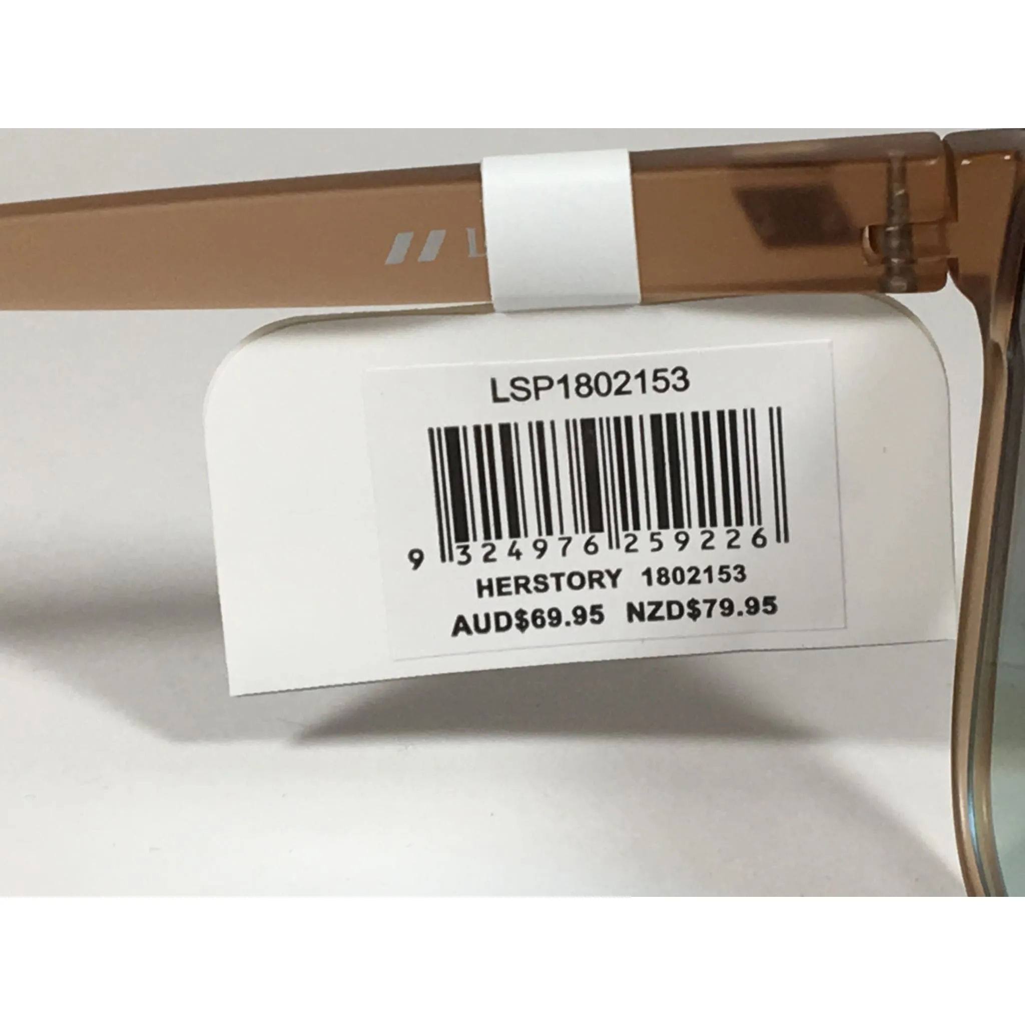 Le Specs Herstory Aviator Sunglasses Matte Ginger Frame Light Blue Mirror Lens LSP1802153