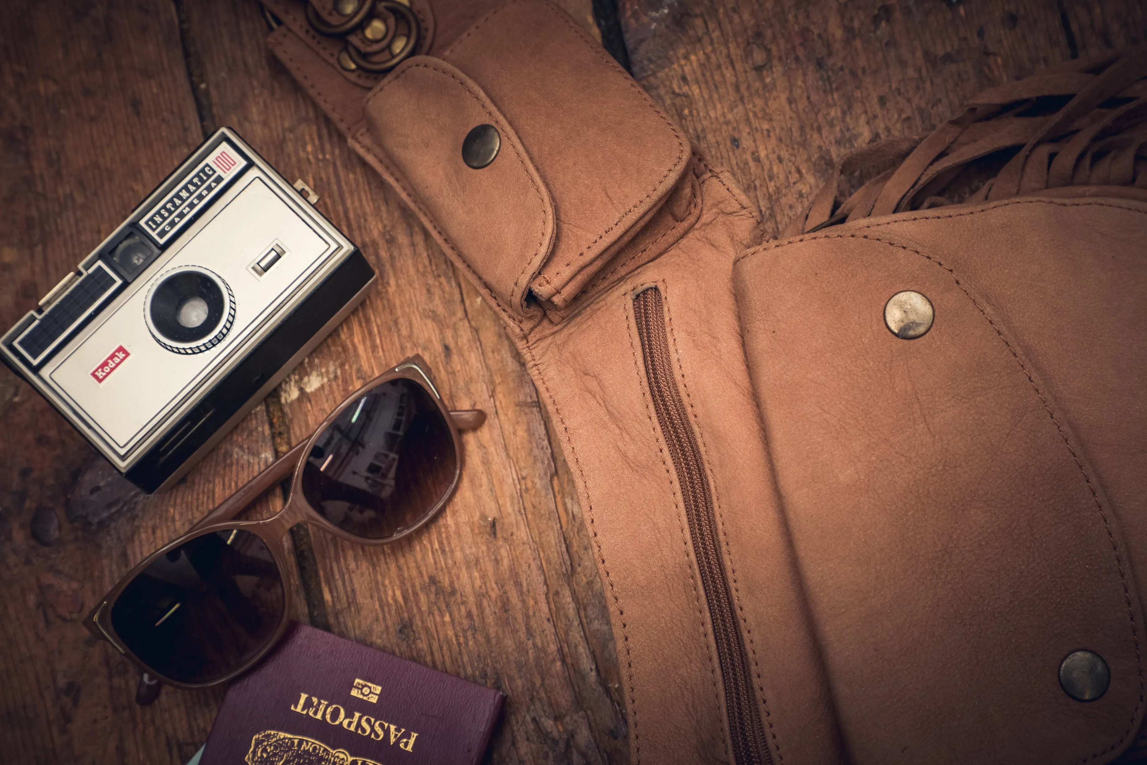 Leather Tassel Belt - Maple