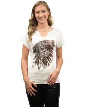 Liberty Wear Collection Tops: Battle Headdress