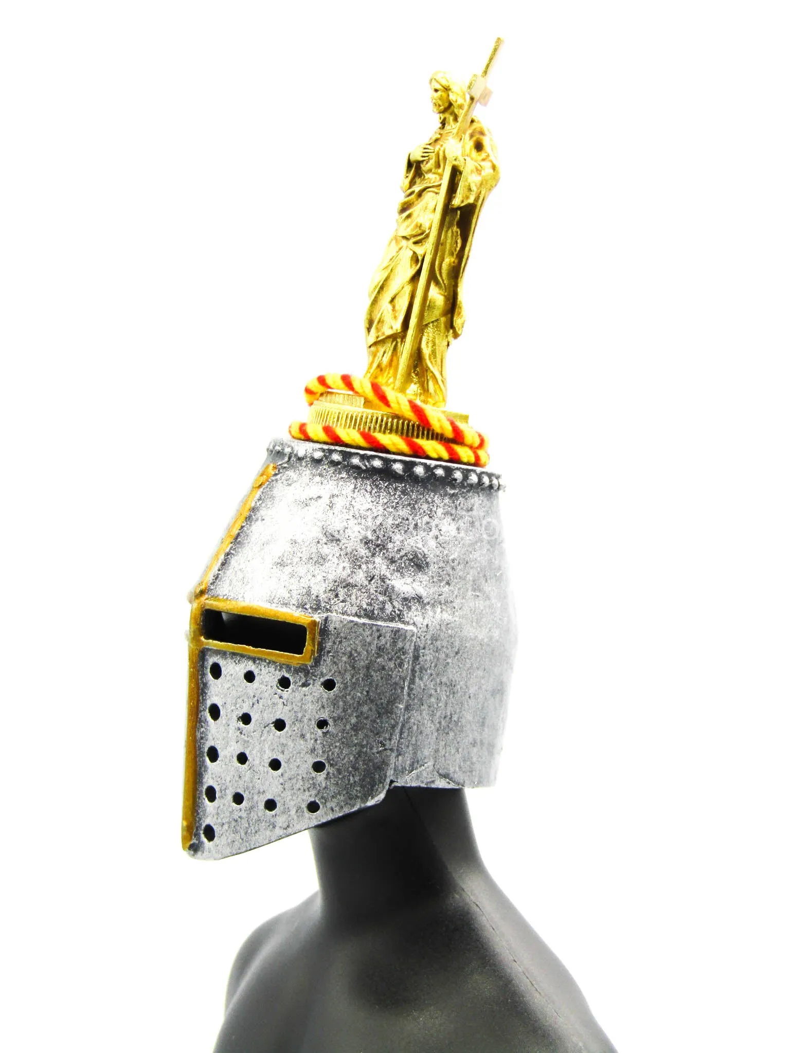 Malta Knights - Templar - Metal Helmet w/Crest