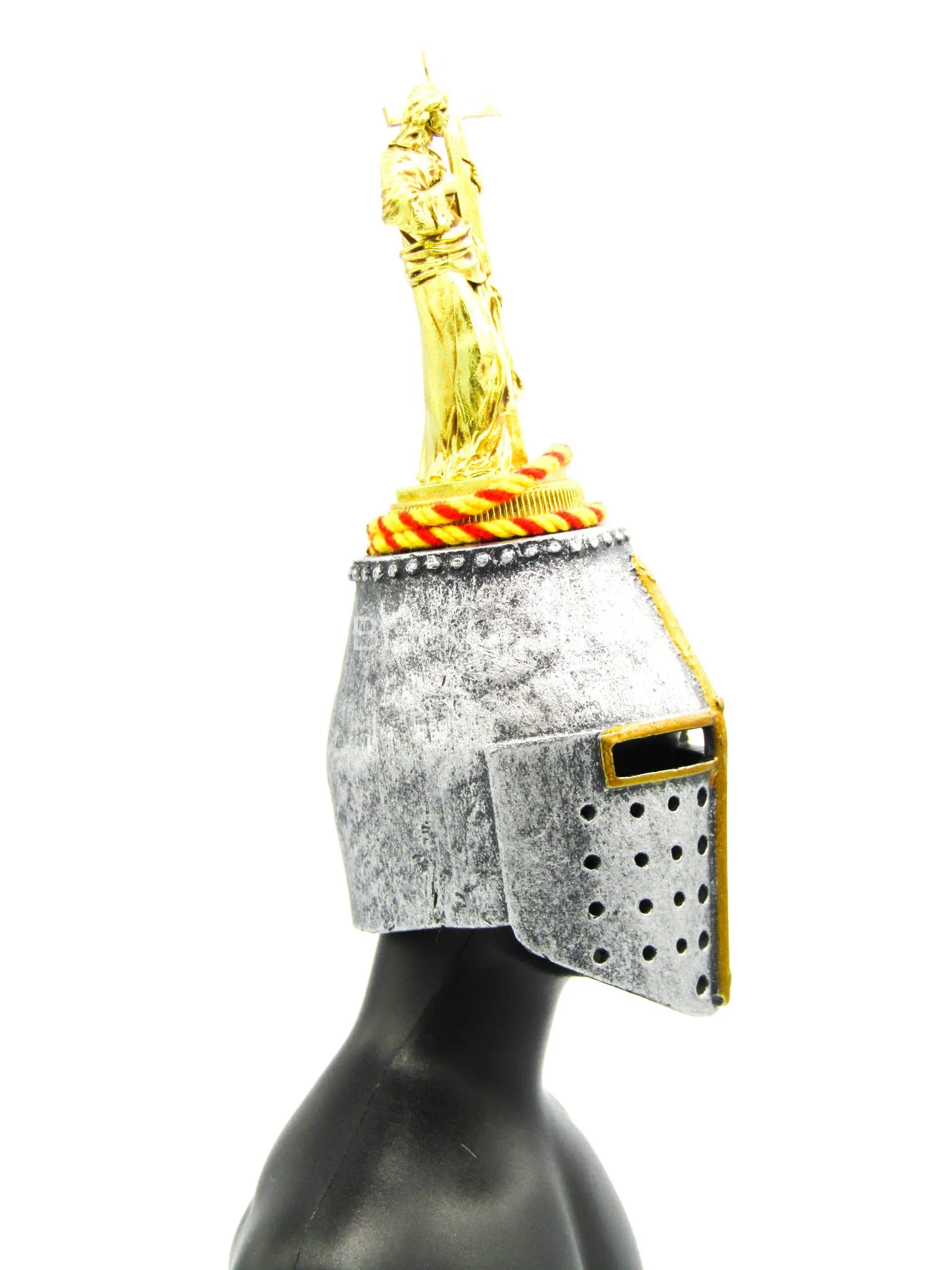 Malta Knights - Templar - Metal Helmet w/Crest