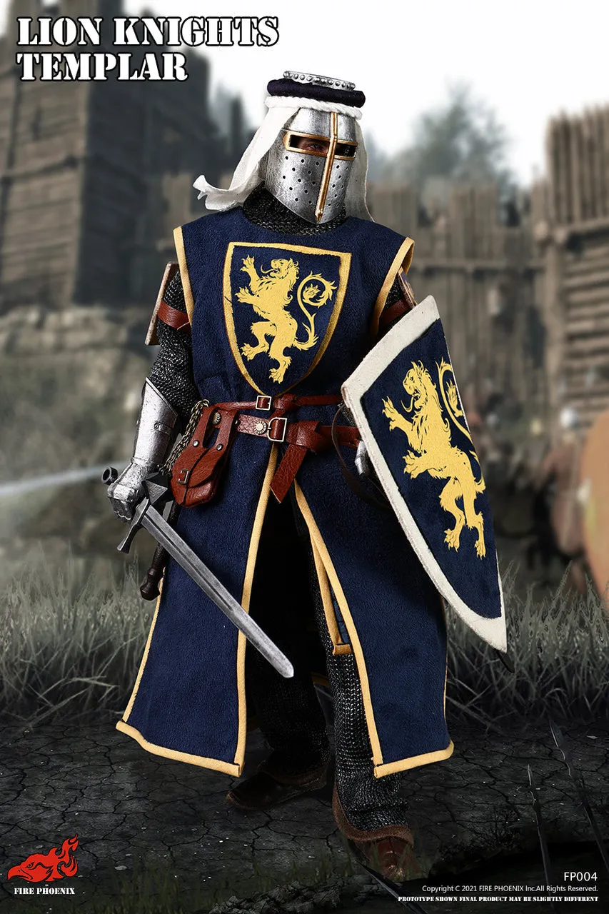 Malta Knights - Templar - Metal Helmet w/Crest