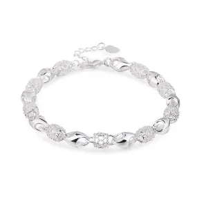 MariaKinz Sterling Silver Classic Fashion Bracelet