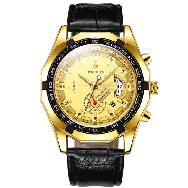 Men Luxury Calendar Quartz Wristwatch for Man Stylish Business Waterproof Luminous watch