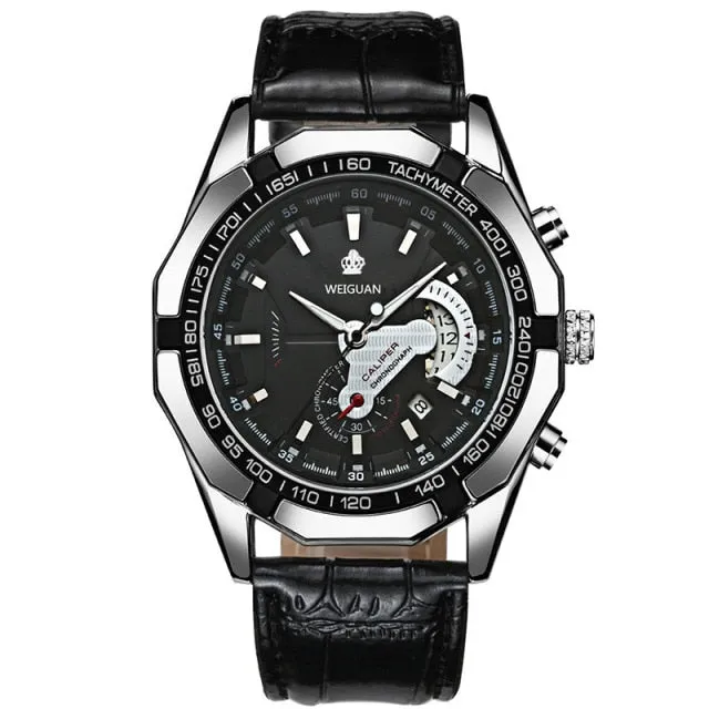 Men Luxury Calendar Quartz Wristwatch for Man Stylish Business Waterproof Luminous watch