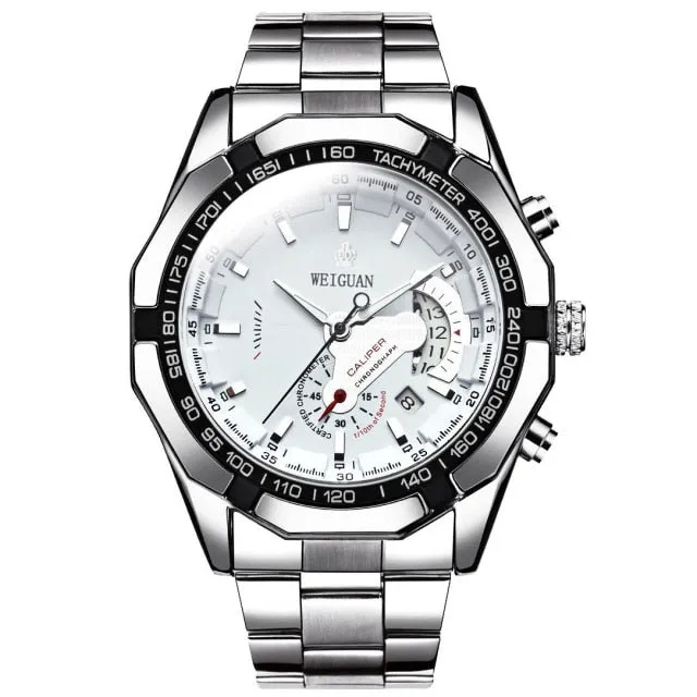 Men Luxury Calendar Quartz Wristwatch for Man Stylish Business Waterproof Luminous watch