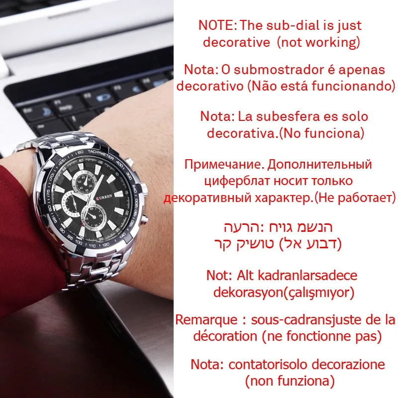 Men's Waterproof Sport Watch