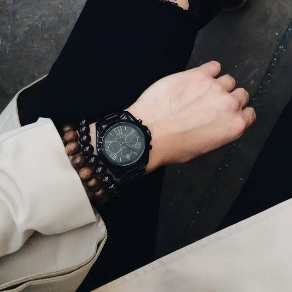 Michael Kors Bradshaw Chronograph All Black Watch MK5550