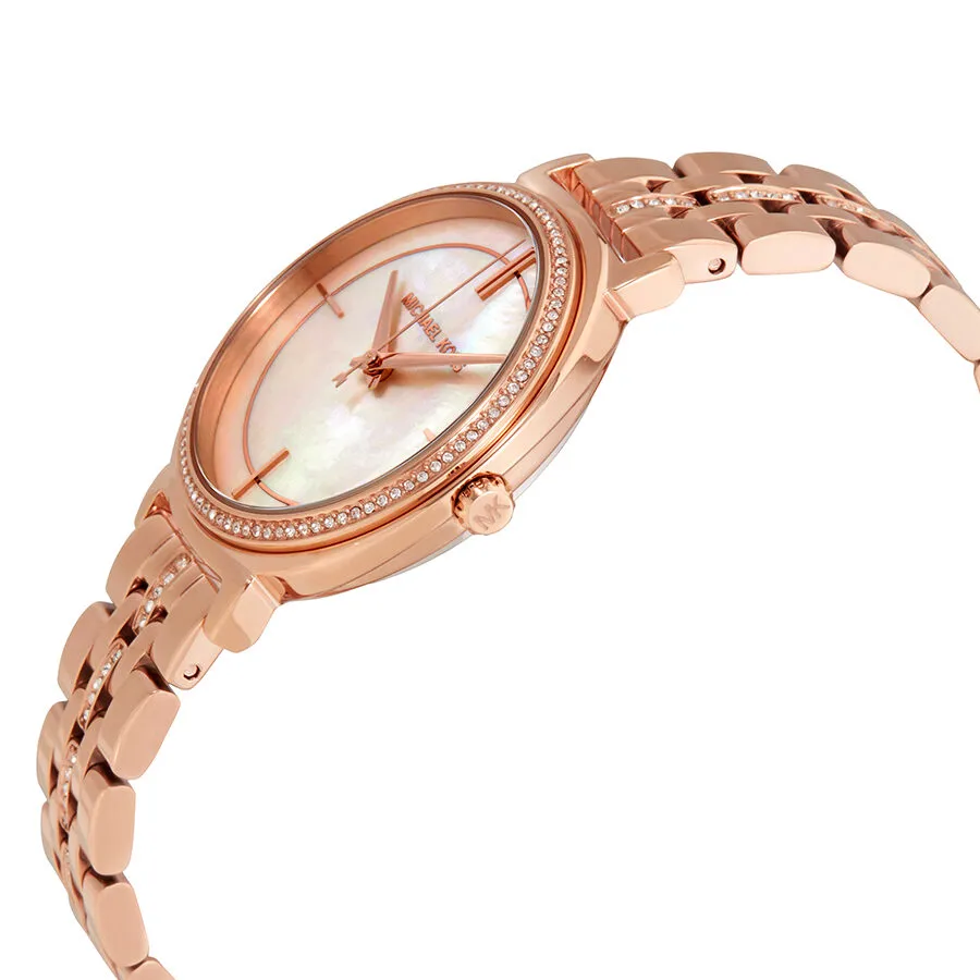Michael Kors Cinthia Mother of Pearl Dial Ladies Watch MK3643
