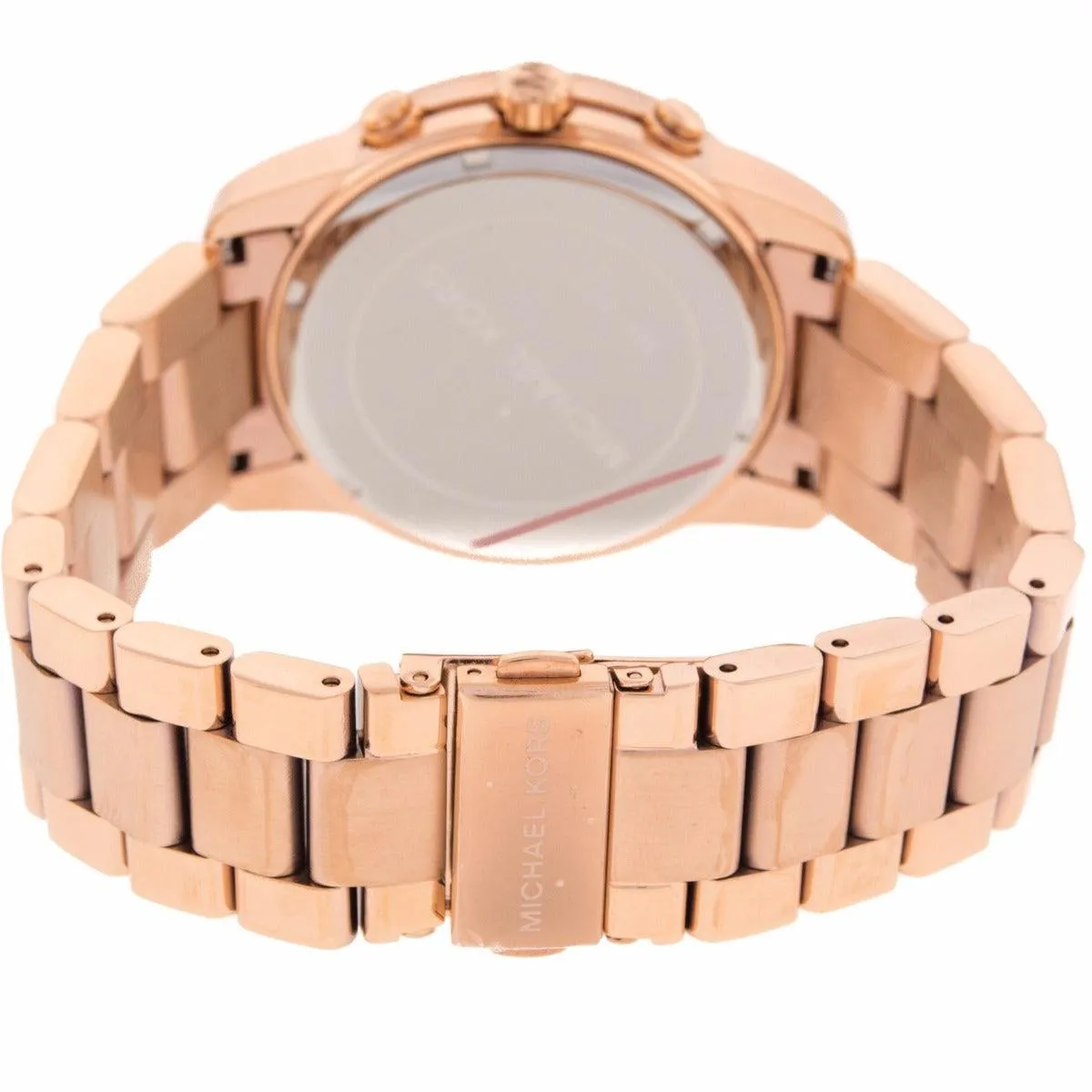 Michael Kors MK8096 Men's Chronograph Runway Rose Gold Plated Watch