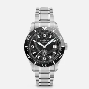 Montblanc 1858 Iced Sea Automatic Date Black