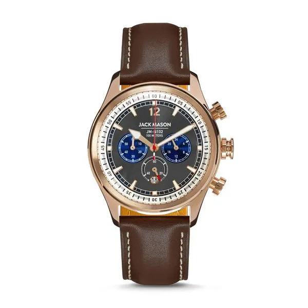 Nautical Chronograph (Grey   Brown)