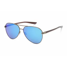 Nike Women's Sunglasses - Pewter Aviator Shape Frame | NIKE CITY AVIATOR M DJ0887 012