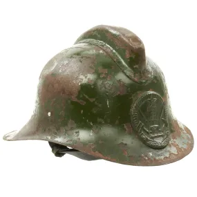 Original 1961 Soviet USSR Russian Fire Helmet Type M-103-61