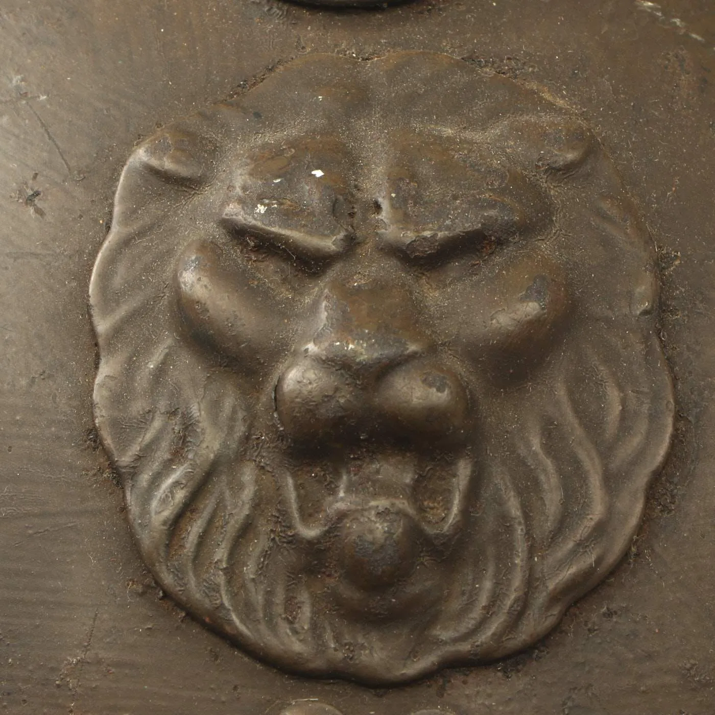 Original Belgian WWII Model 1926 Adrian Infantry Helmet with Lion Badge & Complete Liner