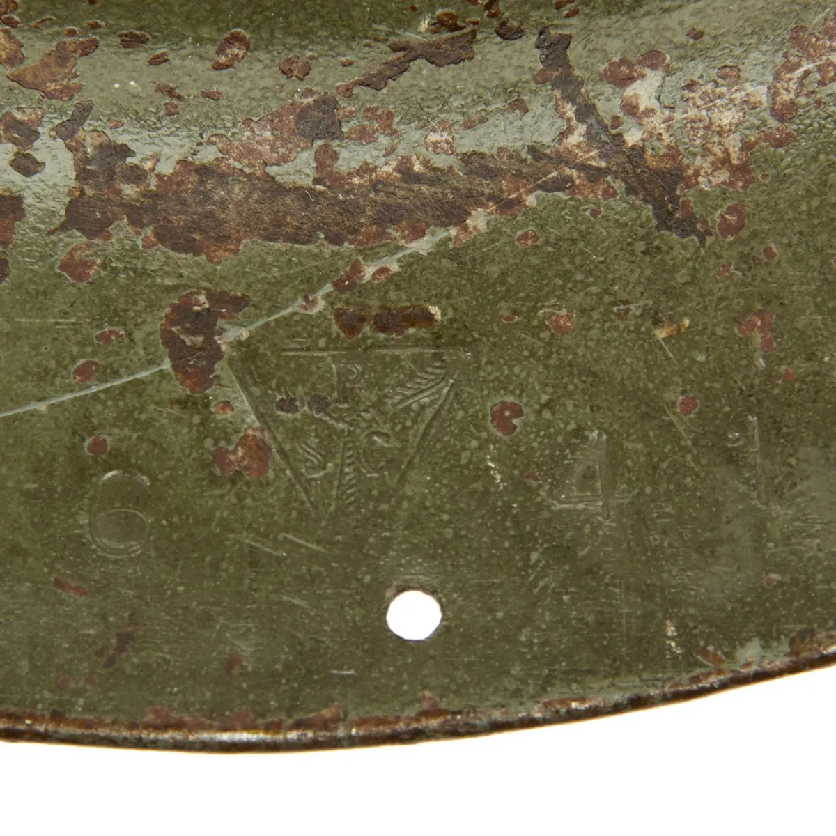 Original British WWII SFP Zuckerman Helmet - Dated June 1941