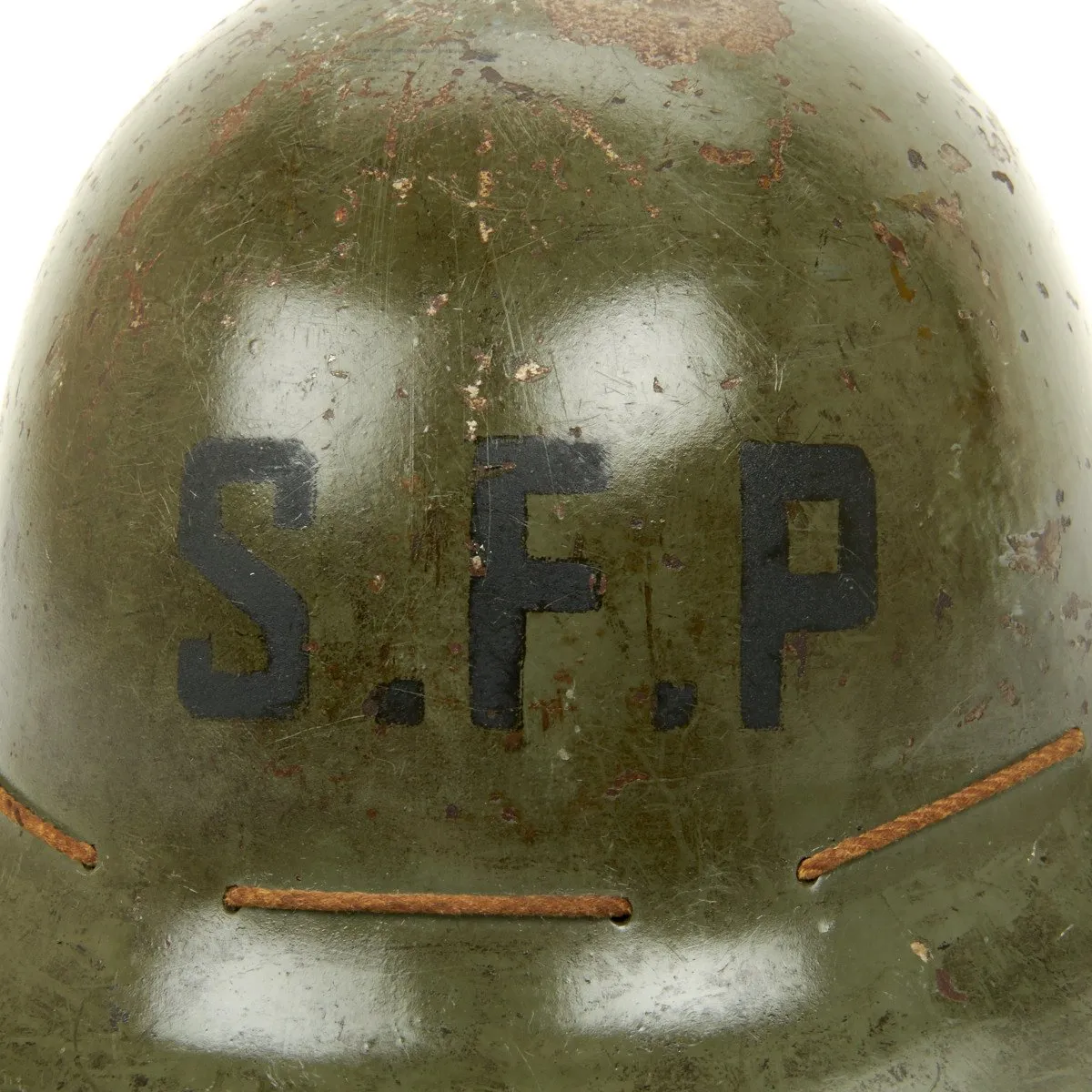 Original British WWII SFP Zuckerman Helmet - Dated June 1941