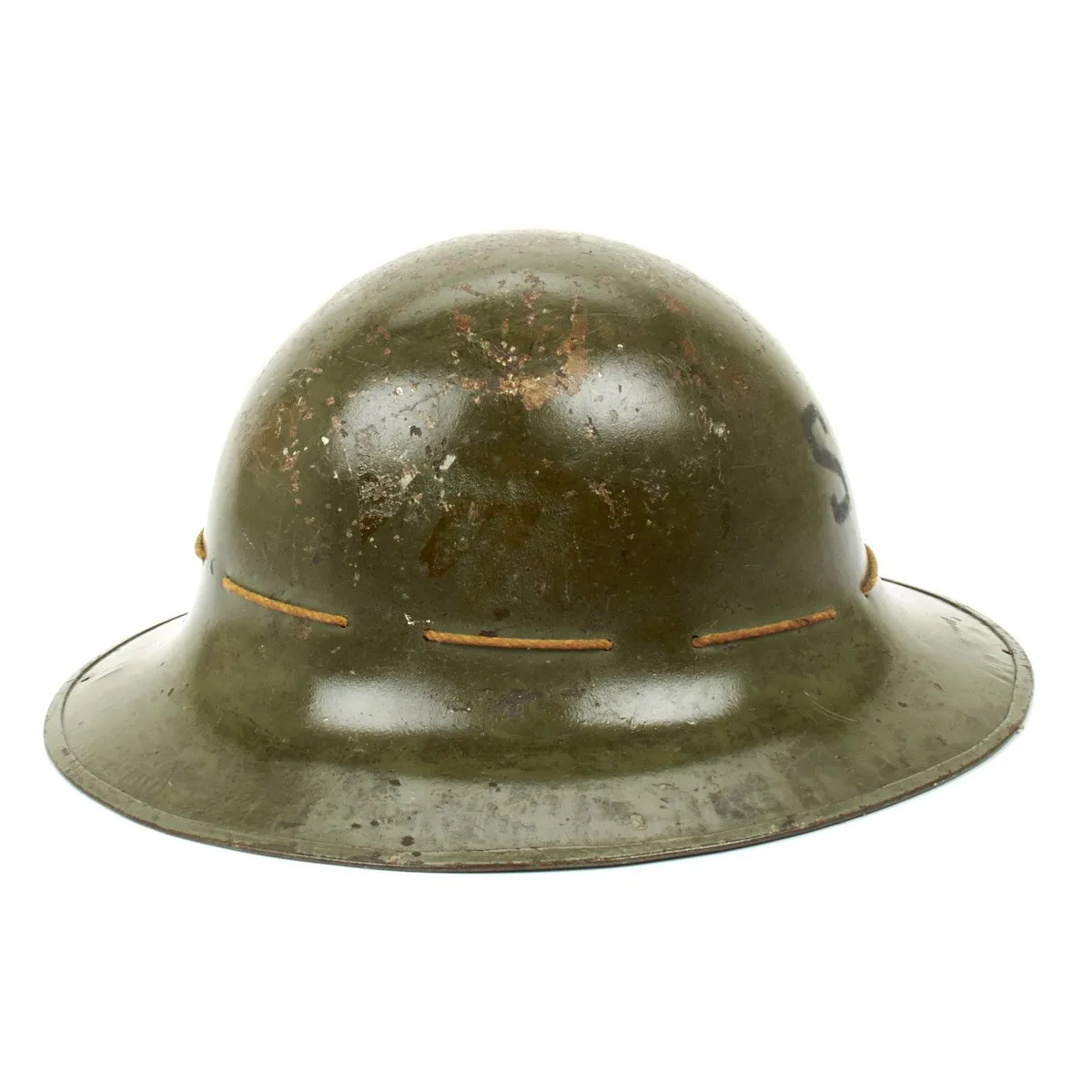 Original British WWII SFP Zuckerman Helmet - Dated June 1941