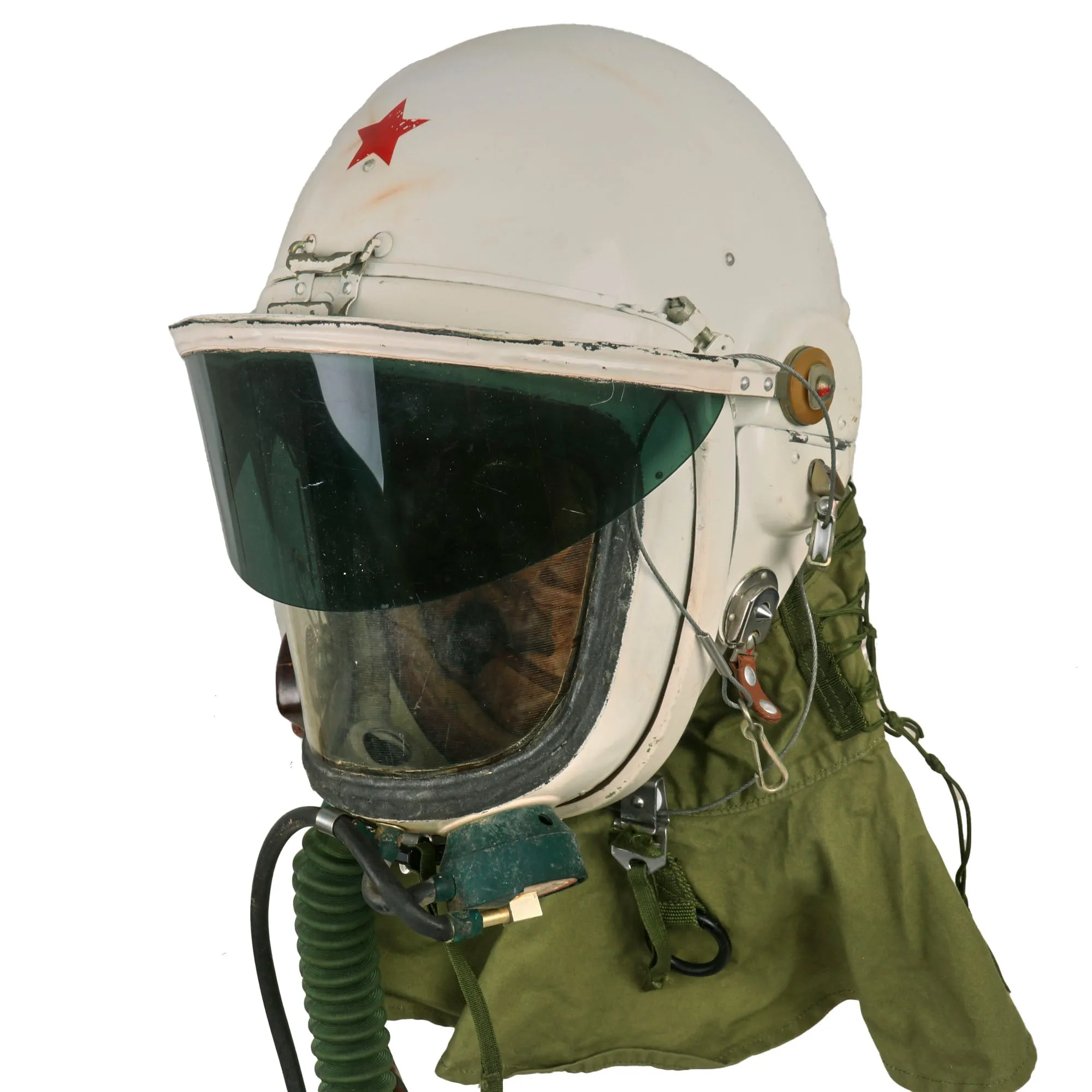 Original Chinese Air Force Cold War TK-1 High Altitude Flight Helmet Set in Original Crate