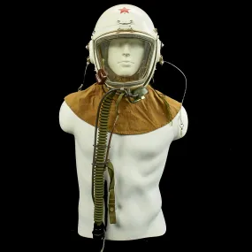 Original Chinese Air Force Cold War TK-1 High Altitude Flight Helmet Set