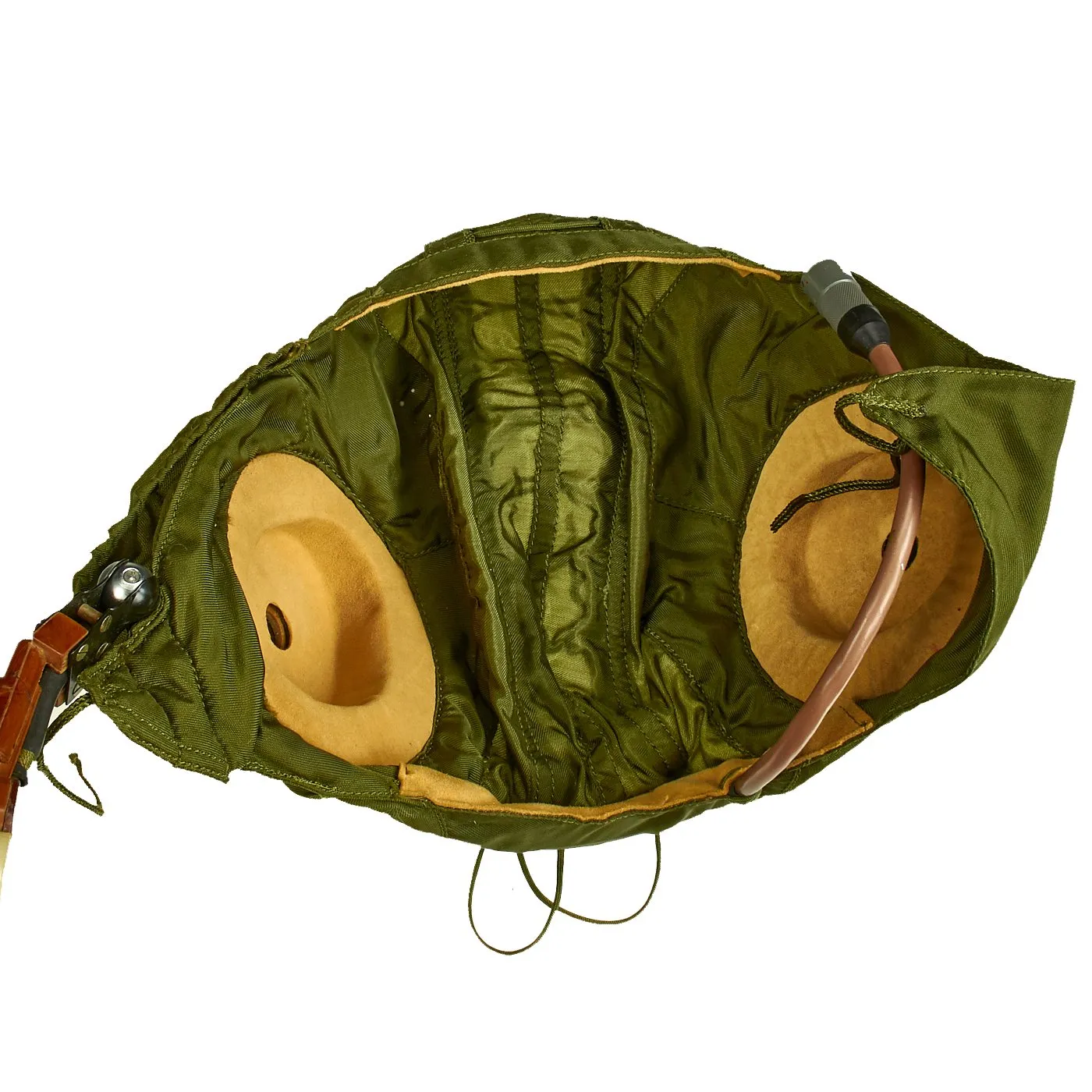 Original Chinese Air Force Cold War TK-1 High Altitude Flight Helmet Set