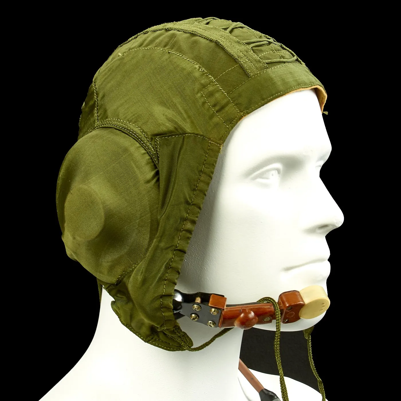 Original Chinese Air Force Cold War TK-1 High Altitude Flight Helmet Set
