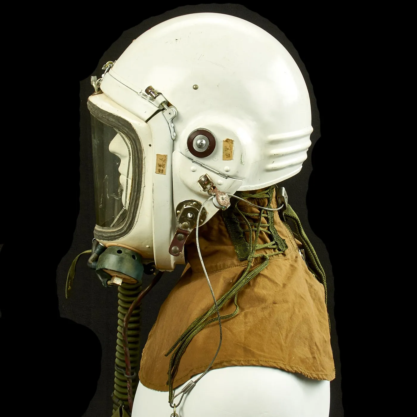 Original Chinese Air Force Cold War TK-1 High Altitude Flight Helmet Set