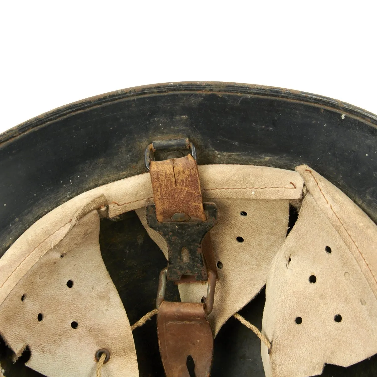 Original Czech Pre-WWII Vz29 Model 1929 Fire Service Steel Helmet