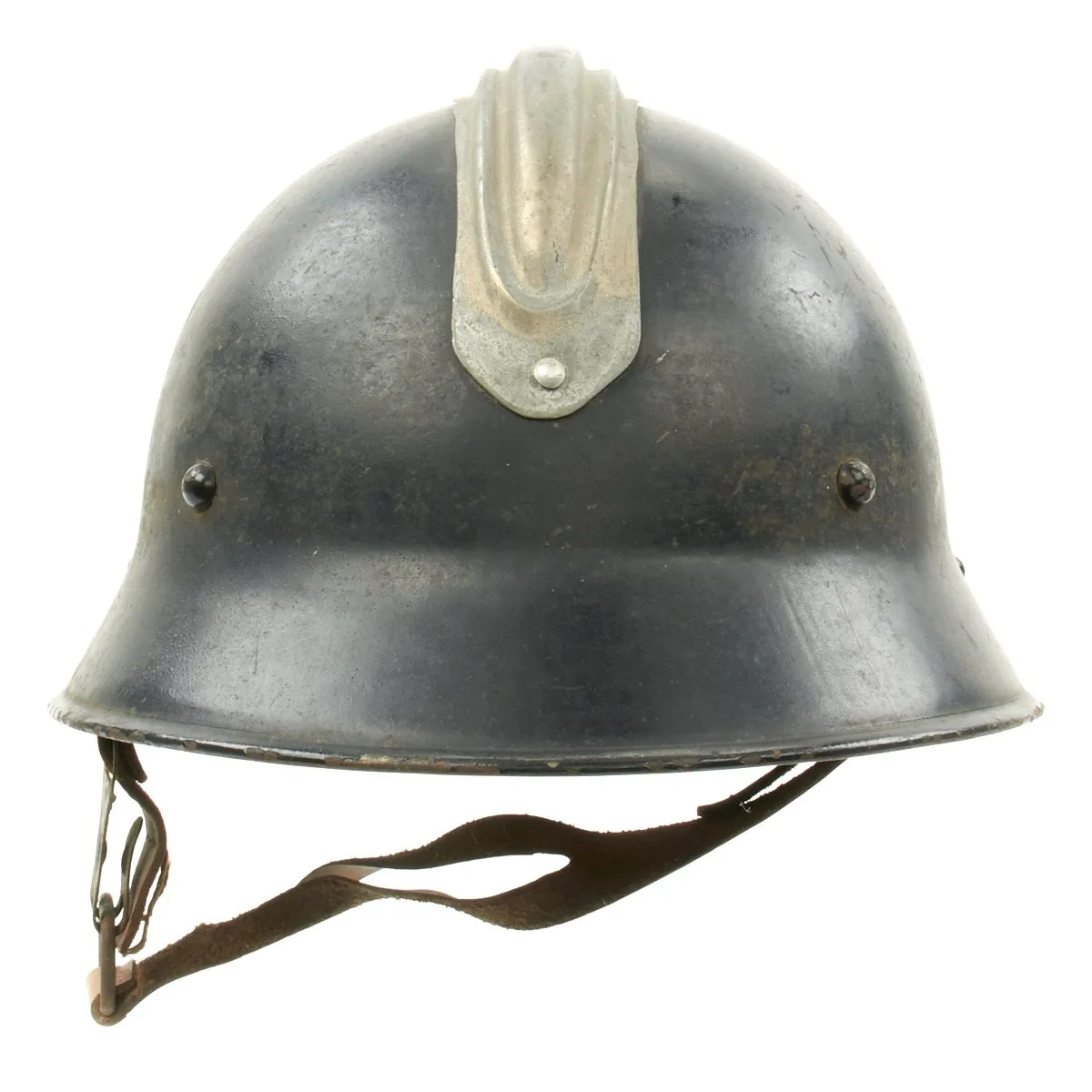Original Czech Pre-WWII Vz29 Model 1929 Fire Service Steel Helmet
