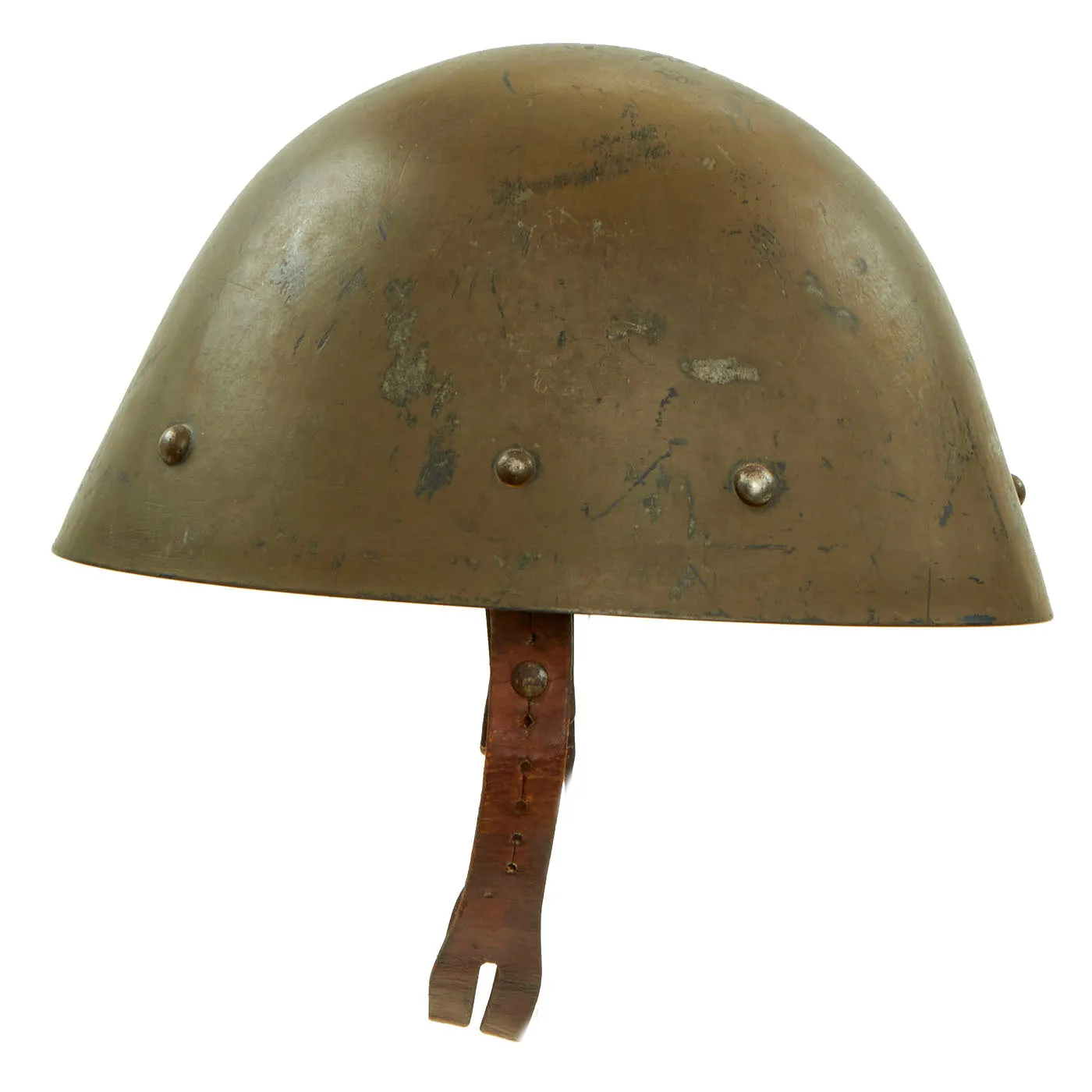 Original Czechoslovakian Pre-WWII Vz32 M32 Egg Shell Steel Helmet - Dated 1937