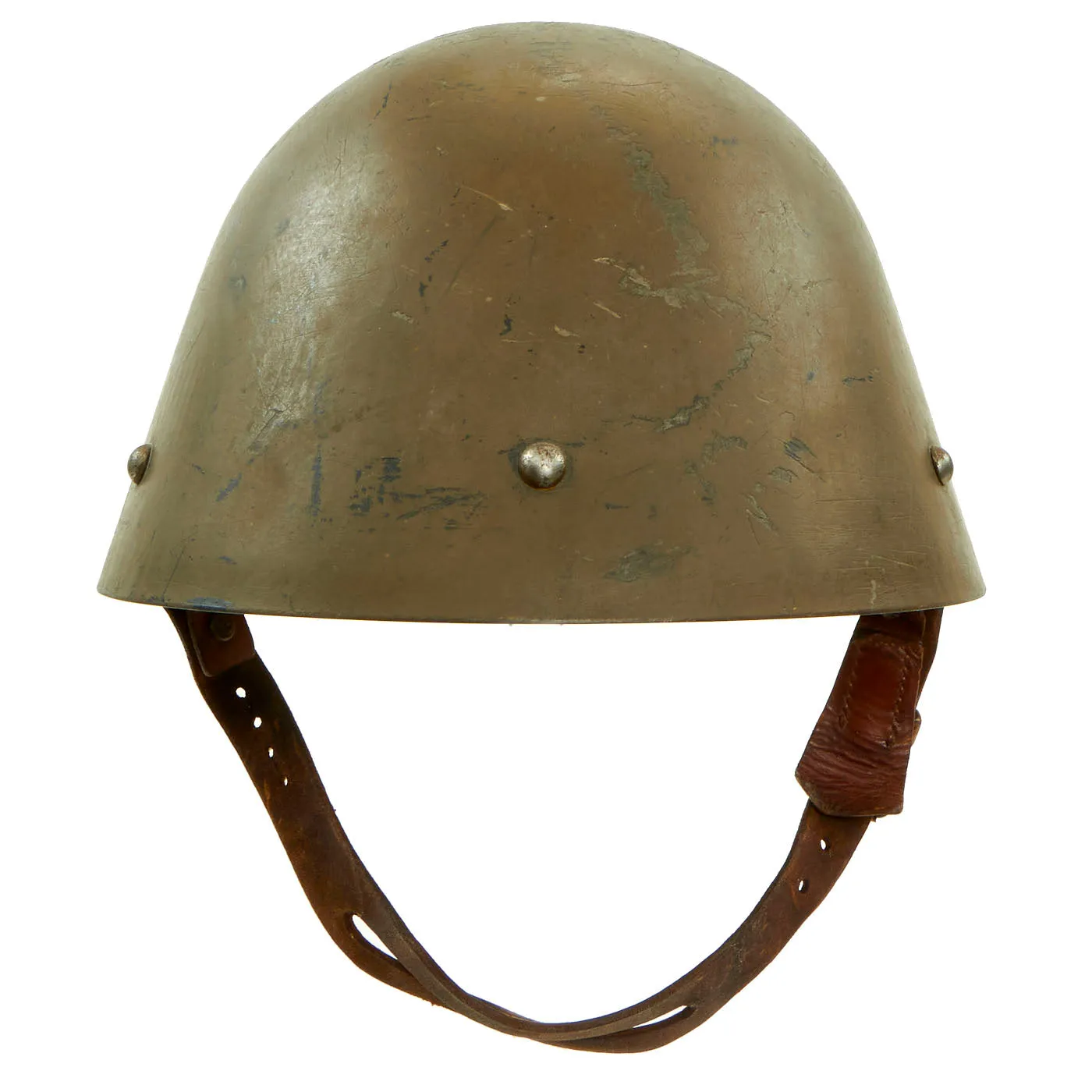 Original Czechoslovakian Pre-WWII Vz32 M32 Egg Shell Steel Helmet - Dated 1937