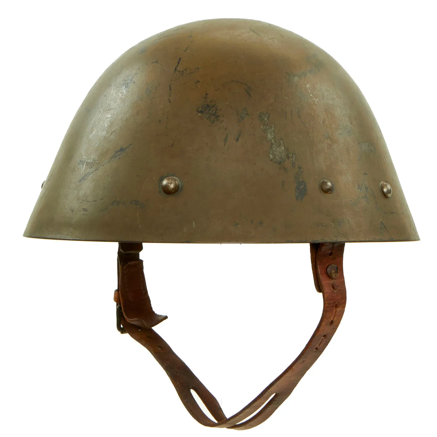 Original Czechoslovakian Pre-WWII Vz32 M32 Egg Shell Steel Helmet - Dated 1937