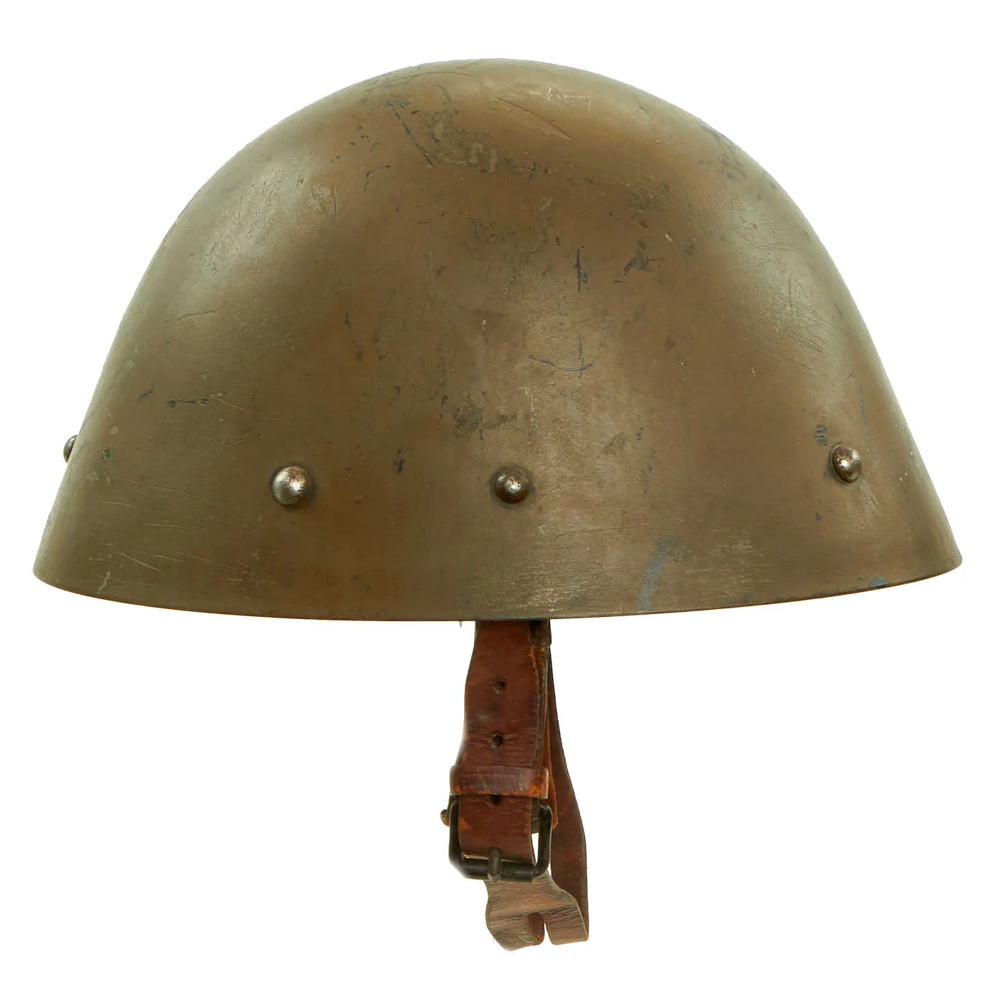 Original Czechoslovakian Pre-WWII Vz32 M32 Egg Shell Steel Helmet - Dated 1937