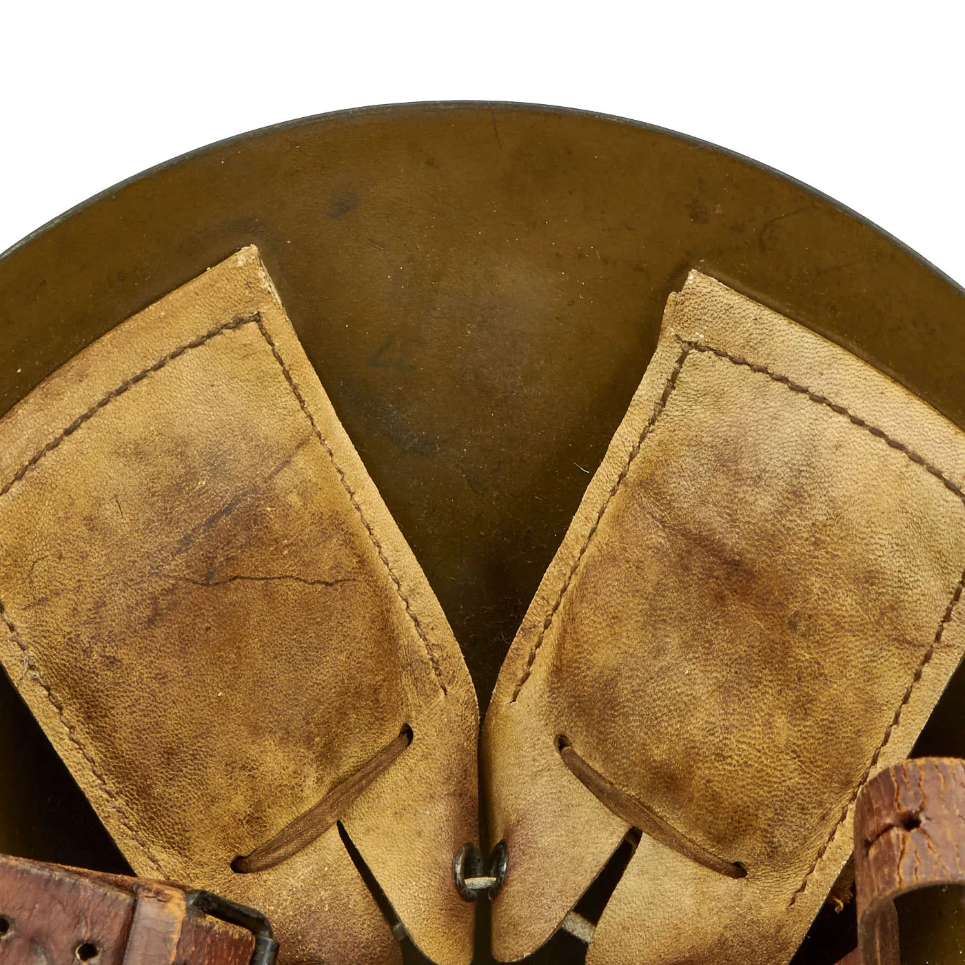Original Czechoslovakian Pre-WWII Vz32 M32 Egg Shell Steel Helmet - Dated 1937