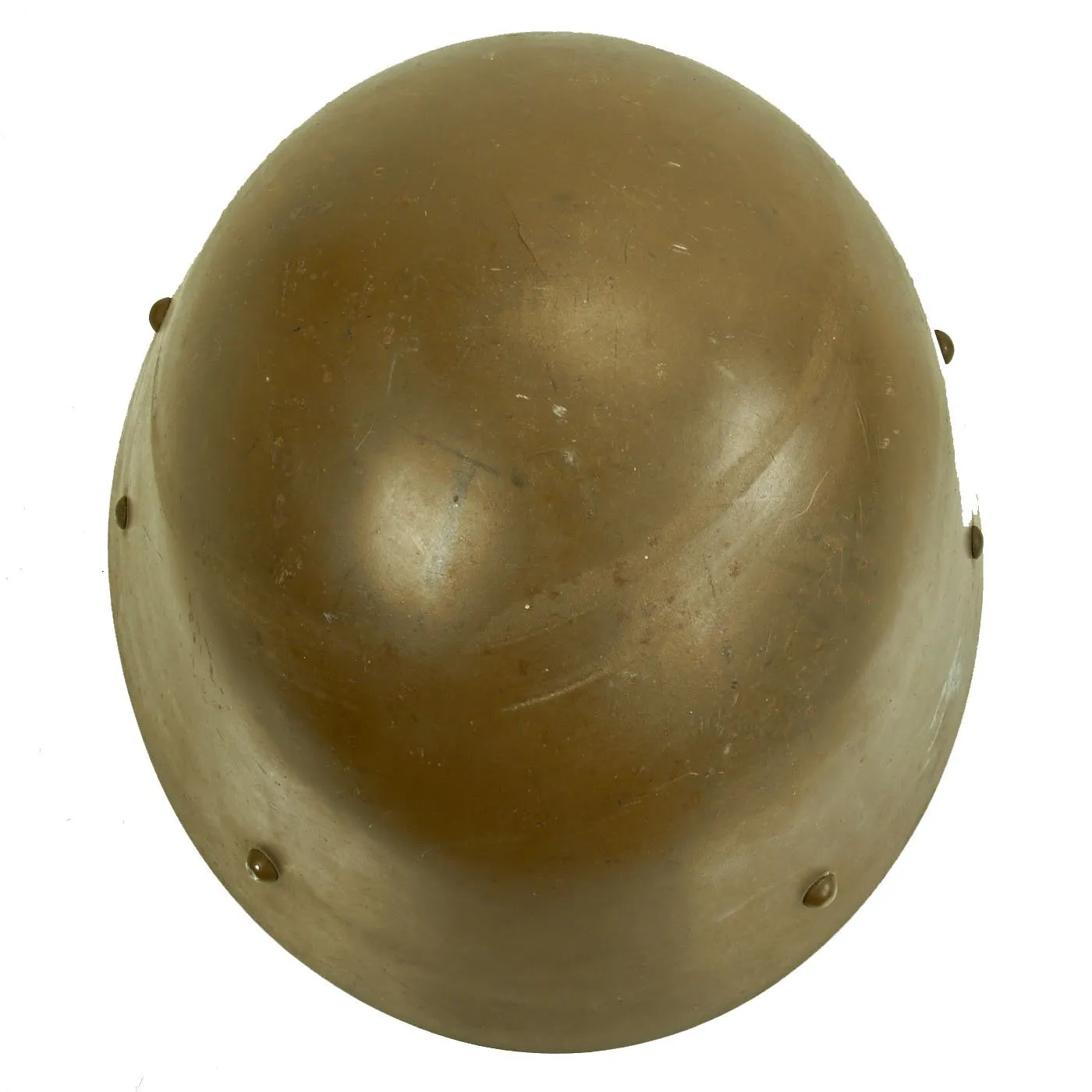 Original Czechoslovakian Pre-WWII Vz32 M32 Egg-Shell Steel Helmet - missing Chinstrap