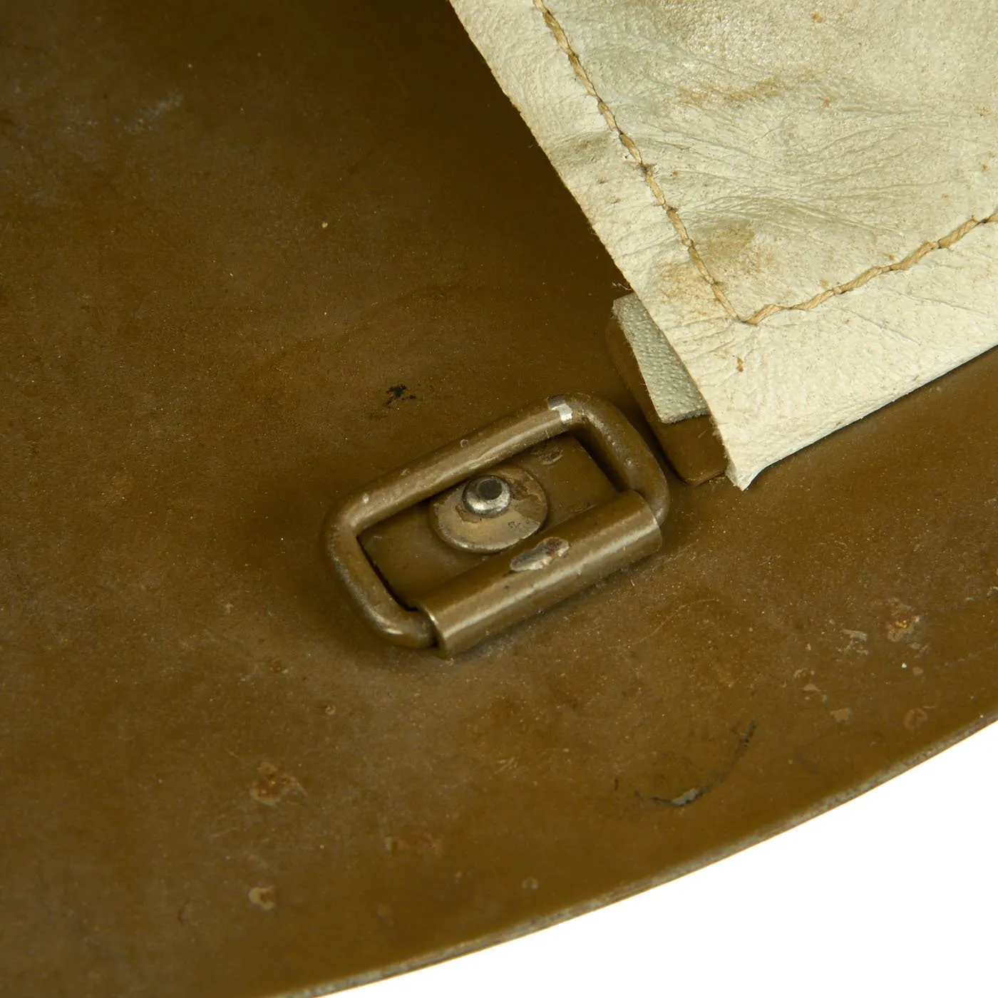 Original Czechoslovakian Pre-WWII Vz32 M32 Egg-Shell Steel Helmet - missing Chinstrap